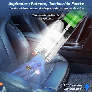 Foto 4 | Foto 4 | Aspiradora Inalámbrica 15000pa Aspiradora Vertical 5 En 1 Con Depósito De Agua filtro Hepa aspiradora De Mano Con Luz Led baterí