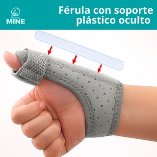 Foto 3 | Foto 3 | Férula Ortopédica Infantil Para Pulgar Y Muñeca | Soporte Ajustable Con Tira Plástica Interna | Alivio Para Tendón Lesiones