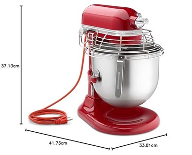 Foto 6 | Foto 6 | Kitchenaid - Batidora Elevadora De Pie Ksmc895er Con Protector De Tazón De Acero Inoxidable