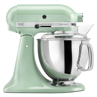 Foto 1 | Foto 1 | Kitchenaid Artisan Batidora De Pie Con Protector Vertedor Verde (pistachio) 4.73 L