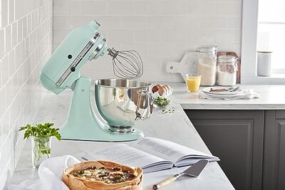 Foto 4 | Foto 4 | Kitchenaid Artisan Batidora De Pie Verde (ice) 4.73 L