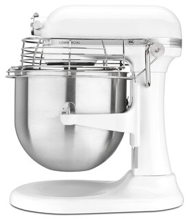 Foto 6 | Foto 6 | Kitchenaid - Batidora Elevadora De Pie Ksmc895wh Con Protector De Tazón De Acero Inoxidable