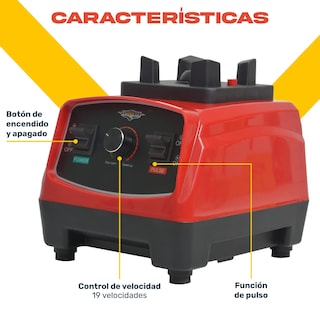 Foto 3 | Foto 3 | Gutstark Licuadora Profesional 1500 W Vaso De 2.2 L Anti-impacto 6 Aspas 20 Velocidades Industrial Para Restaurantes Negocios Mu