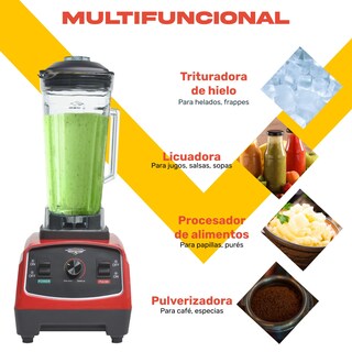 Foto 5 | Foto 5 | Gutstark Licuadora Profesional 1500 W Vaso De 2.2 L Anti-impacto 6 Aspas 20 Velocidades Industrial Para Restaurantes Negocios Mu