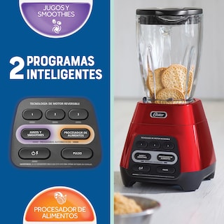 Foto 3 | Foto 3 | Oster Licuadora Con Programas Automáticos Tecnología Reversible Y Vaso Blend-n-go Color Rojo Blstpyg1310rbg-013