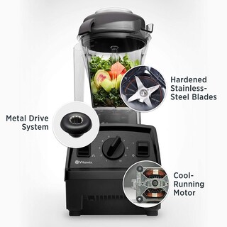 Foto 2 | Foto 2 | Vitamix E310 - Recipiente Para Batidora (pizarra) Negro Self-cleaning 48 Oz 1
