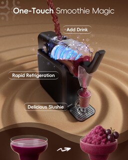 Foto 4 | Foto 4 | Ecozy Slushie Machine No Necesita Hielo 68 Oz Para Hogar Con Autolimpieza Temporizador 24 H Y Enfriamiento Continuo 5 Progr