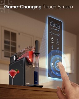 Foto 5 | Foto 5 | Ecozy Slushie Machine No Necesita Hielo 68 Oz Para Hogar Con Autolimpieza Temporizador 24 H Y Enfriamiento Continuo 5 Progr