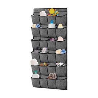 Foto 2 | Foto 2 | Organizador De Pared Para Colgar Porta Zapatos Con 24 Eo Safe Imports Esi-21993 Gris