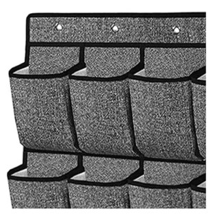 Foto 4 | Foto 4 | Organizador De Pared Para Colgar Porta Zapatos Con 24 Eo Safe Imports Esi-21993 Gris
