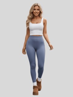 Foto 2 | Foto 2 | Set 3 Mallones Mujer Leggings Stretch Leggins Lic-071-px3 Negro negro Y Gris Mayon Mallas