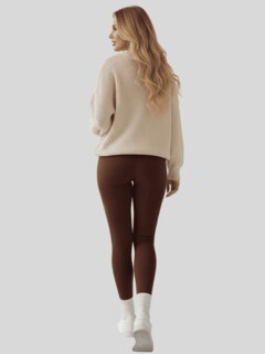 Foto 3 | Foto 3 | Set 3 Mallones Mujer Leggings Stretch Leggins Lic-071-px3 Negro negro Y Cafe Mayon Mallas