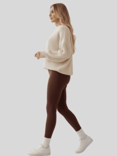 Foto 4 | Foto 4 | Set 3 Mallones Mujer Leggings Stretch Leggins Lic-071-px3 Negro negro Y Cafe Mayon Mallas