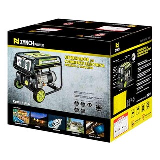 Foto 3 | Foto 3 | Generador Eléctrico A Gasolina Zynch 3000 W 5.5 Hp