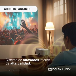 Foto 6 | Foto 6 | Epson Epiqvision Mini Ef21 Proyector Láser Inteligente Portátil 1000 Lúmenes Fhd 1080p Hdr 3 Chips 3lcd Google Tv Netflix