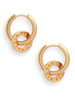 Foto 1 | Foto 1 | Aretes Para Mujer Olivia Burton Objcoe119 Classics Chapado En Oro 18k