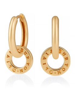Foto 2 | Foto 2 | Aretes Para Mujer Olivia Burton Objcoe119 Classics Chapado En Oro 18k
