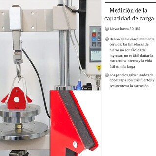 Foto 3 | Foto 3 | Imán Escuadra Para Soldar Belug Magnética Herramientas 50 Lb 4 Pzs Rojo