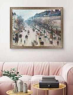Foto 4 | Foto 4 | Boulevard Montmartre Por Camille Pissarro Con Marco Premier