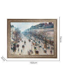 Foto 6 | Foto 6 | Boulevard Montmartre Por Camille Pissarro Con Marco Premier