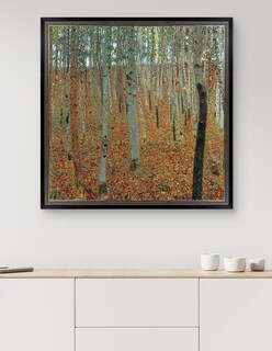 Foto 2 | Foto 2 | Bosque De Hayas De Gustav Klimt Con Marco Premier