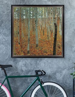 Foto 3 | Foto 3 | Bosque De Hayas De Gustav Klimt Con Marco Premier