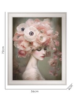 Foto 6 | Foto 6 | Floral Rubor 9 De Riley B Con Marco Premier