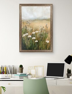 Foto 2 | Foto 2 | Unas Pocas Flores Blancas Por Petals Prints Design Con Marco Premier