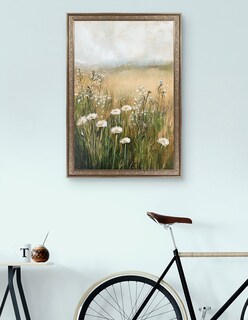 Foto 3 | Foto 3 | Unas Pocas Flores Blancas Por Petals Prints Design Con Marco Premier