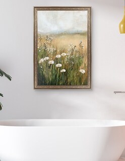 Foto 4 | Foto 4 | Unas Pocas Flores Blancas Por Petals Prints Design Con Marco Premier