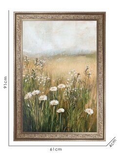 Foto 6 | Foto 6 | Unas Pocas Flores Blancas Por Petals Prints Design Con Marco Premier