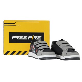 Foto 6 | Foto 6 | Tenis Choclo Para Niño Juvenil Free Fire En Color Gris Comodidad Y Estilo Gamer Casual Comodo Ligero