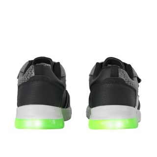 Foto 3 | Foto 3 | Tenis Choclo Con Luces Led Minecraft Para Niño Creeper Edition Negro Con Verde Casual Comodo Ligero Gamer