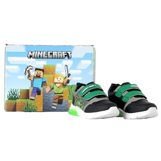 Foto 6 | Foto 6 | Tenis Choclo Con Luces Led Minecraft Para Niño Creeper Edition Negro Con Verde Casual Comodo Ligero Gamer