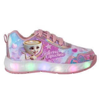 Foto 1 | Foto 1 | Tenis Con Luces Led Para Niña Ballerina Capuchina Color Rosa Moda Comodos Ligeros