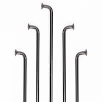 Rayo Para Bicicleta 14g X 245mm Negro Con Niple R24 Mariluz