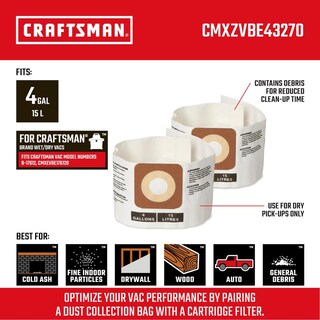 Foto 7 | Foto 7 | Se Adapta A Bolsas De Polvo Craftsman