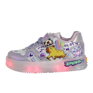Foto 3 | Foto 3 | Tenis Choclo Con Luces Led Capibara Capybara Para Niña Lila Brillante Glitter Comodo Ligero Casual