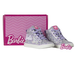 Foto 6 | Foto 6 | Tenis Bota Barbie Morados Para Niña Brillo Y Estilo Moda Juvenil Casual Estrellas