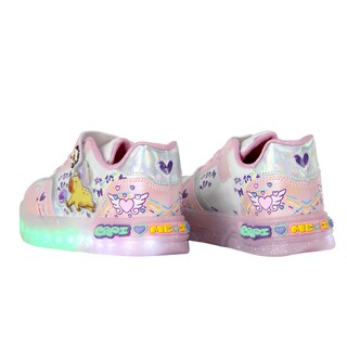 Foto 4 | Foto 4 | Tenis Choclo Con Luces Led Capibara Capybara Para Niña Lila Brillante Casual Comodo Ligero