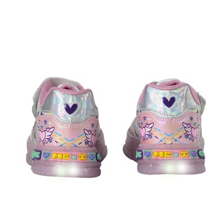 Foto 5 | Foto 5 | Tenis Choclo Con Luces Led Capibara Capybara Para Niña Lila Brillante Casual Comodo Ligero