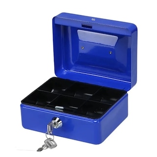 Foto 1 | Foto 1 | Caja Fuerte Caja De Dinero Eo Safe Imports Esi-22023 Azul
