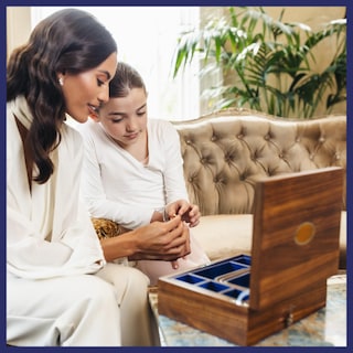 Foto 5 | Foto 5 | Joyero Wolf Ballet Musical De Madera De Nogal Con 9 Compartimentos - Venta Internacional.