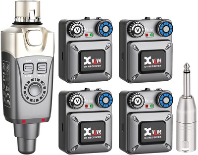 Foto 1 | Foto 1 | Sistema De Monitor Intraural Inalámbrico Xvive U4r4 Con Transmisor - Venta Internacional.