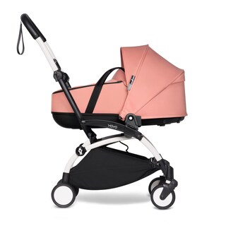 Foto 1 | Foto 1 | Cochecito Babyzen Yoyo2 Con Marco Blanco Y Capazo De Jengibre - Venta Internacional.