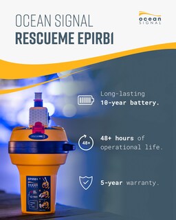 Foto 2 | Foto 2 | Epirb Ocean Signal Rescueme Epirb1 Con Antena Retráctil - Venta Internacional.