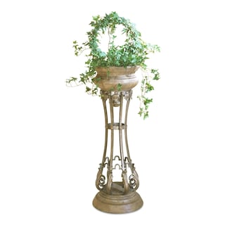Foto 1 | Foto 1 | Jardiniere Butler  Hierro Fundido Y Piedra  36 Cm X 36 Cm X 91 Cm - Venta Internacional.