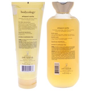 Foto 2 | Foto 2 | Kit Bodycology Para Mujer Crema Corporal De Vainilla Batida 2 Unidades - Venta Internacional.