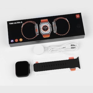 Foto 1 | Foto 1 | Smartwatch T900 Ultra S2 con Carga Inalámbrica Monitoreo Fitness y Notificaciones.