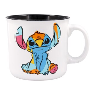 Foto 1 | Foto 1 | Taza de Cerámica Silver Buffalo Disney Lilo And Stitch Ohana 590 ml-Venta Internacional